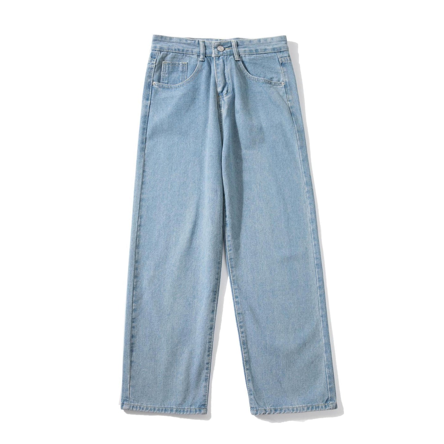 Retro Washed Denim Jeans For Men